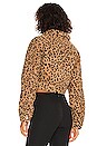 view 3 of 4 Amina Cropped Jacket in Leopard