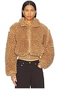view 1 of 4 Indira Teddy Jacket in Camel