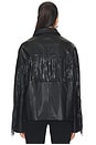 view 4 of 5 Mia Faux Leather Jacket in Black