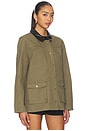 view 2 of 4 Gloria Barn Jacket in Olive Green