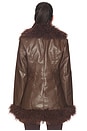 view 4 of 5 BLOUSON ATHENA in Brown