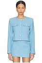 view 1 of 5 BLOUSON WILLOW in Baby Blue
