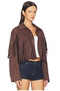 view 2 of 4 CHAQUETA BAYLOR in Dark Brown