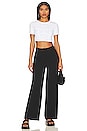 view 4 of 4 Irena Wide Leg Pant in Black