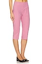 view 2 of 6 Drea Capri Pant in Red
