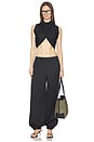 view 5 of 6 Marissa Balloon Pant in Black