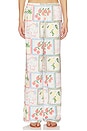 view 1 of 6 Kialana Relaxed Pant in White Multi