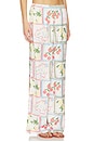 view 2 of 6 Kialana Relaxed Pant in White Multi