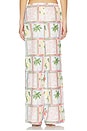 view 4 of 6 Kialana Relaxed Pant in White Multi