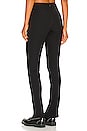 view 3 of 4 Jenny Slit Front Pant in Black