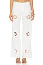 view 1 of 6 PANTALON BLANCA in White