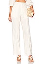 view 1 of 4 Danna Wide Leg Pant in Off White