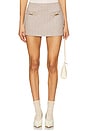 view 1 of 6 Haileigh Mini Skirt in Khaki