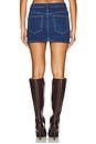 view 4 of 6 Maeve Denim Skirt in Dark Wash Denim