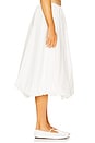 view 3 of 6 Esme Midi Skirt in White