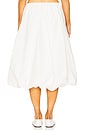 view 4 of 6 Esme Midi Skirt in White