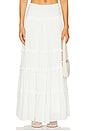 view 1 of 6 Harlow Maxi Skirt in White
