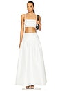 view 5 of 6 Carson Skirt in White