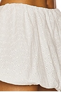 view 6 of 6 Rita Bubble Skirt in White