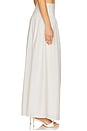 view 3 of 6 Amaya Maxi Skirt in White