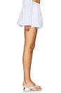 view 2 of 5 Carmin Mini Skirt in Blue Stripe