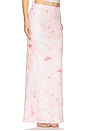 view 2 of 6 Nina Maxi Skirt in Pink Floral