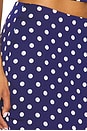 view 6 of 6 Annie Maxi Skirt in Navy Polka Dot