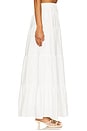 view 3 of 6 Braline Maxi Skirt in White