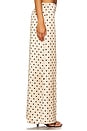 view 3 of 6 Elianna Midi Skirt in Tan Polka Dot