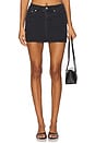 view 1 of 6 Maeve Denim Skirt in Vintage Black