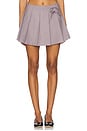 view 1 of 6 Nerissa Mini Skirt in Grey