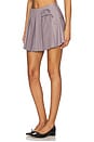 view 3 of 6 Nerissa Mini Skirt in Grey
