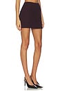 view 2 of 6 Nalia Mini Skirt in Plum