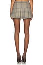 view 4 of 6 Spencer Mini Skirt in Brown