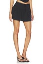 view 2 of 6 Elaine Mini Skirt in Black