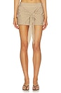 view 1 of 6 FALDA-PANTALÓN DAYTON in Brown & Cream Stripe