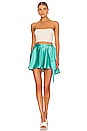 view 4 of 4 Jasmine Wrap Skirt in Teal