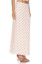 view 2 of 6 FALDA ANNIE in Cream & Red Dot