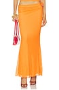 view 1 of 6 Yanisha Maxi Skirt in Orange
