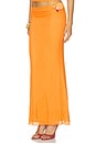 view 2 of 6 Yanisha Maxi Skirt in Orange