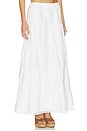 view 2 of 6 Carmen Maxi Skirt in White