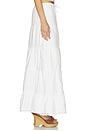 view 3 of 6 Carmen Maxi Skirt in White