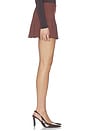 view 2 of 6 JUPE FLORITA in Brown Plaid