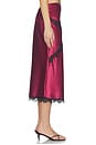 view 4 of 6 FALDA PRISCILLA  in Burgundy