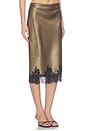 view 2 of 6 Bethanie Midi Skirt in Olive