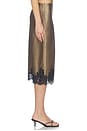 view 4 of 6 Bethanie Midi Skirt in Olive