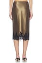 view 5 of 6 Bethanie Midi Skirt in Olive
