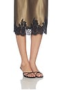 view 7 of 6 Bethanie Midi Skirt in Olive