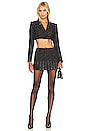 view 4 of 5 Zofia Pleated Skirt in Black