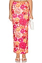 view 1 of 4 Bella Maxi Skirt in Pink Multi